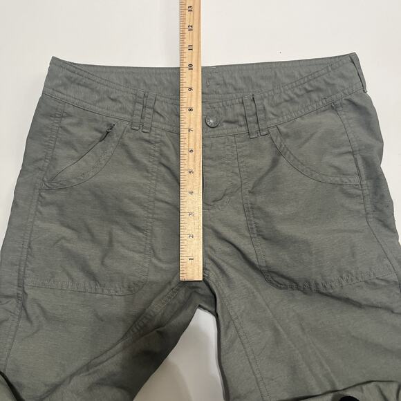 The North Face Hiking Pants Horizon 2.0 Womens Size 4 Gray Roll Up Leg - Picture 6 of 10